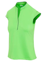 Greg Norman Olivette Sleeveless Polo G2F24K202 Harlequin