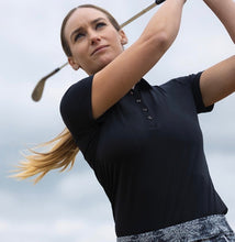 Dunning Player Jersey Performance Shirt Polo Short Sleeve D2S22K270 Black