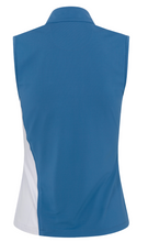 Greg Norman Sinatra Sleeveless Sculpted Polo G2F25K101 Azure Blue