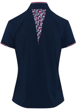 Greg Norman Liberty Short Sleeve Sculpted Collar Polo G2F25K202 Navy