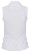 Greg Norman Colette Sleeveless Polo G2F25K901 White