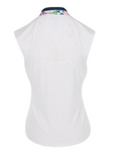 Greg Norman Vista ML75 Stretch Sleeveless Polo G2S25K600 White