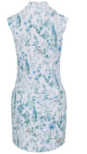 Greg Norman Santorlina Sleeveless Botanical Floral Dress G2F25K108 White