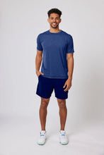 Sofibella CLASSIC SHORT SLEEVE 8015NAM Color:Nautical Melange Size: Small