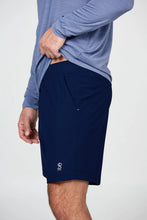 Sofibella MEN'S 7" INSEAM SHORT  8040NVY Color:Navy Size: Medium