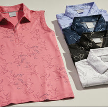 Dunning Golf Fiona Zip Sleeveless Golf Shirt D2S22K273 Size: Medium Rosetta