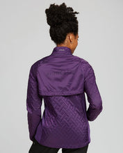 Annika Propel 2 in 1 Quilted Jacket & Vest Black Impulse (Purple) LAO00009