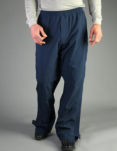 GLEN ECHO Men’s Stretch Tech Shorts Convertible Rain Pants RP-2120 Navy Size: Large