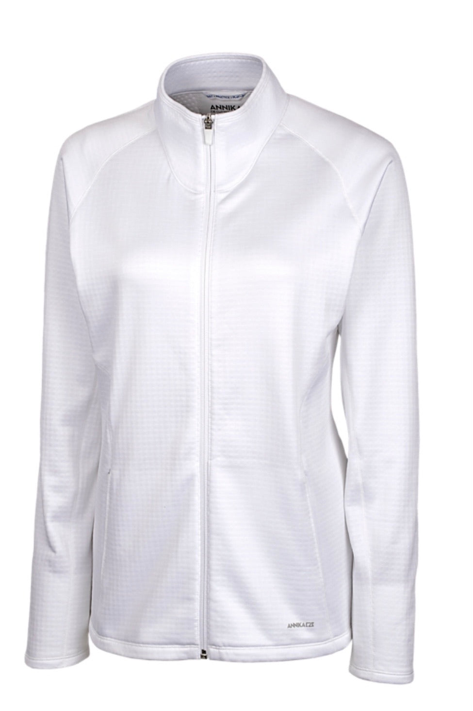 Annika Particle Fleece Jacket White LAK00093