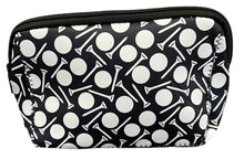 Neoprene Cosmetic Pouch – Ball and Tee(Black)