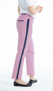 KINONA Tailored Track Golf Pant - Foulard Print