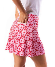 Golftini Pull-On A-Line Stretch Skort - Say It Out Loud GT22SI Size: Large