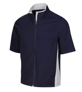 Greg Norman Weatherknit Short Sleeve Jacket G7S20J057 Navy Size: Large