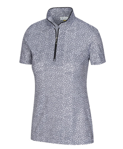 Greg Norman ML75 UMBRELLA PRINT POLO G2S22K469  Black Size: Medium