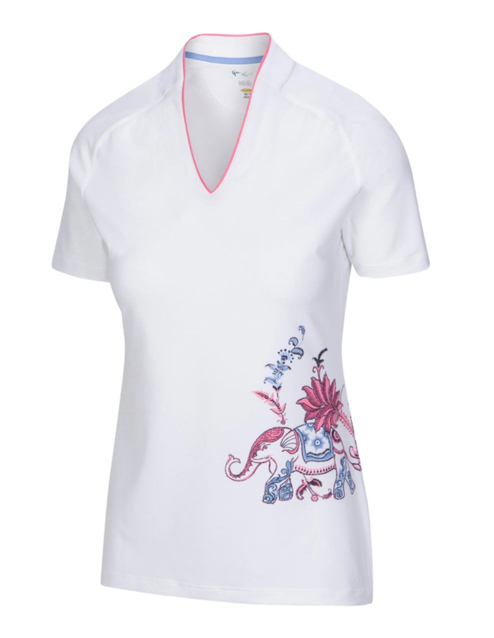 Greg Norman ML75 SANCTUARY POLO Size: Medium G2S22K603 White