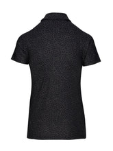 Dunning Golf Nora Zip Golf Shirt D2S22K272 Size: Medium Black